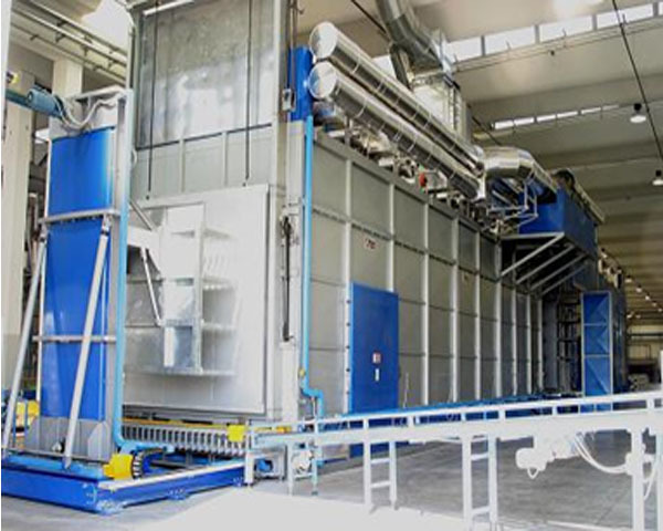 Stepless basketless continuous heat treatment furnace