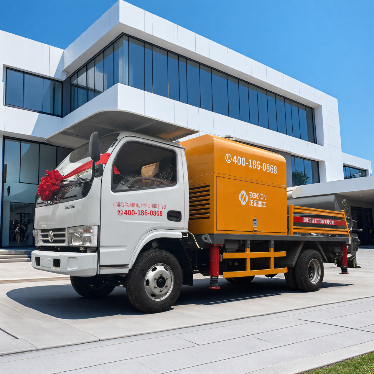  Truck-mounted pump 