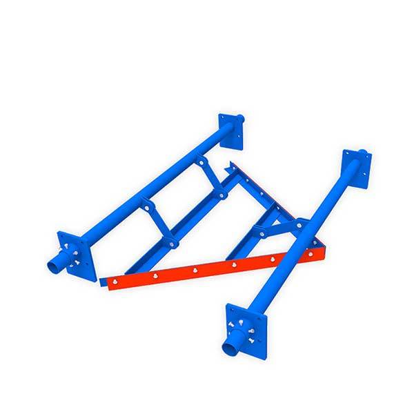 V-Plow belt cleaner parameter adjustment