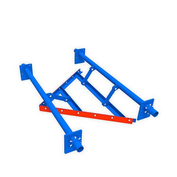 V-Plow belt cleaner parameter adjustment