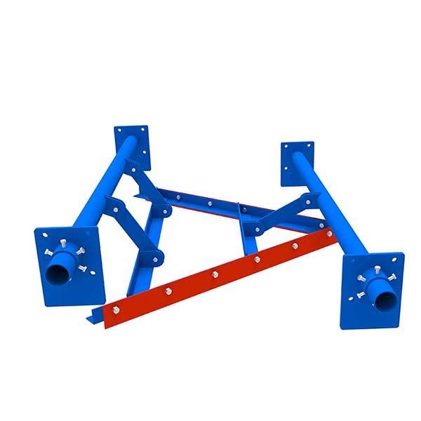 V-Plow belt cleaner parameter adjustment