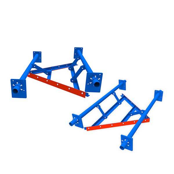 V-Plow belt cleaner parameter adjustment