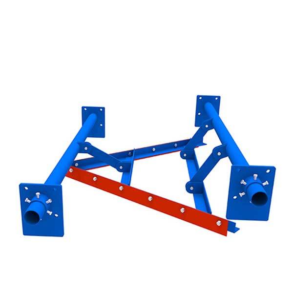 V-Plow belt cleaner parameter adjustment