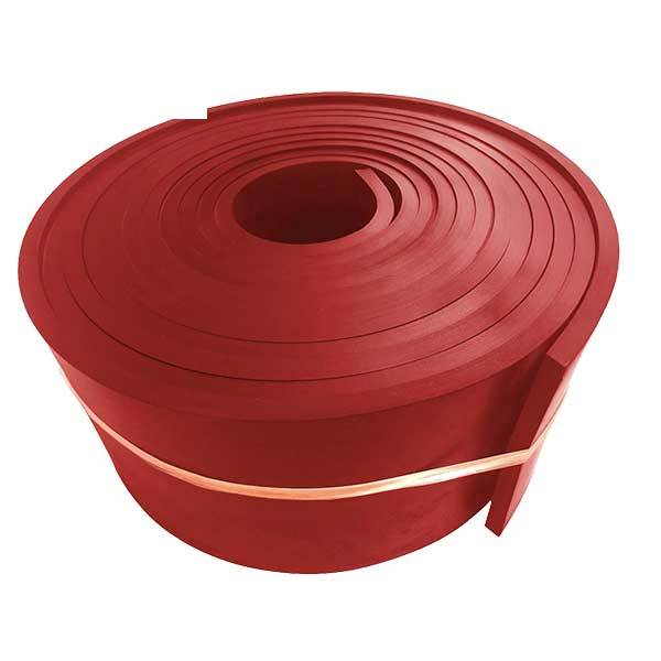 High temperature resistant natural rubber skirting