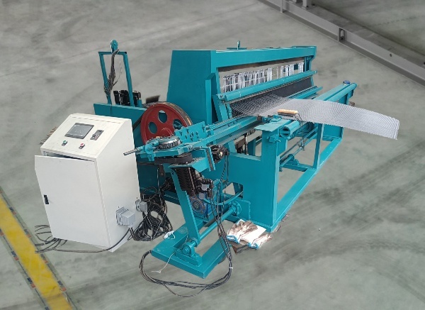 Máquina automática de malla de alambre crimpado