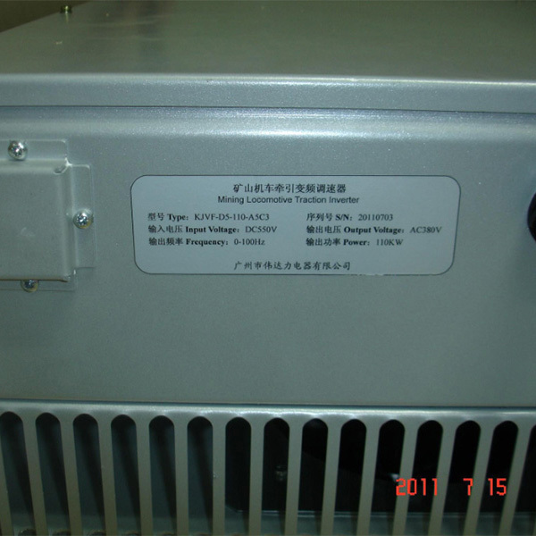 Special Frequency Converter for Traction of Mining Locomotives