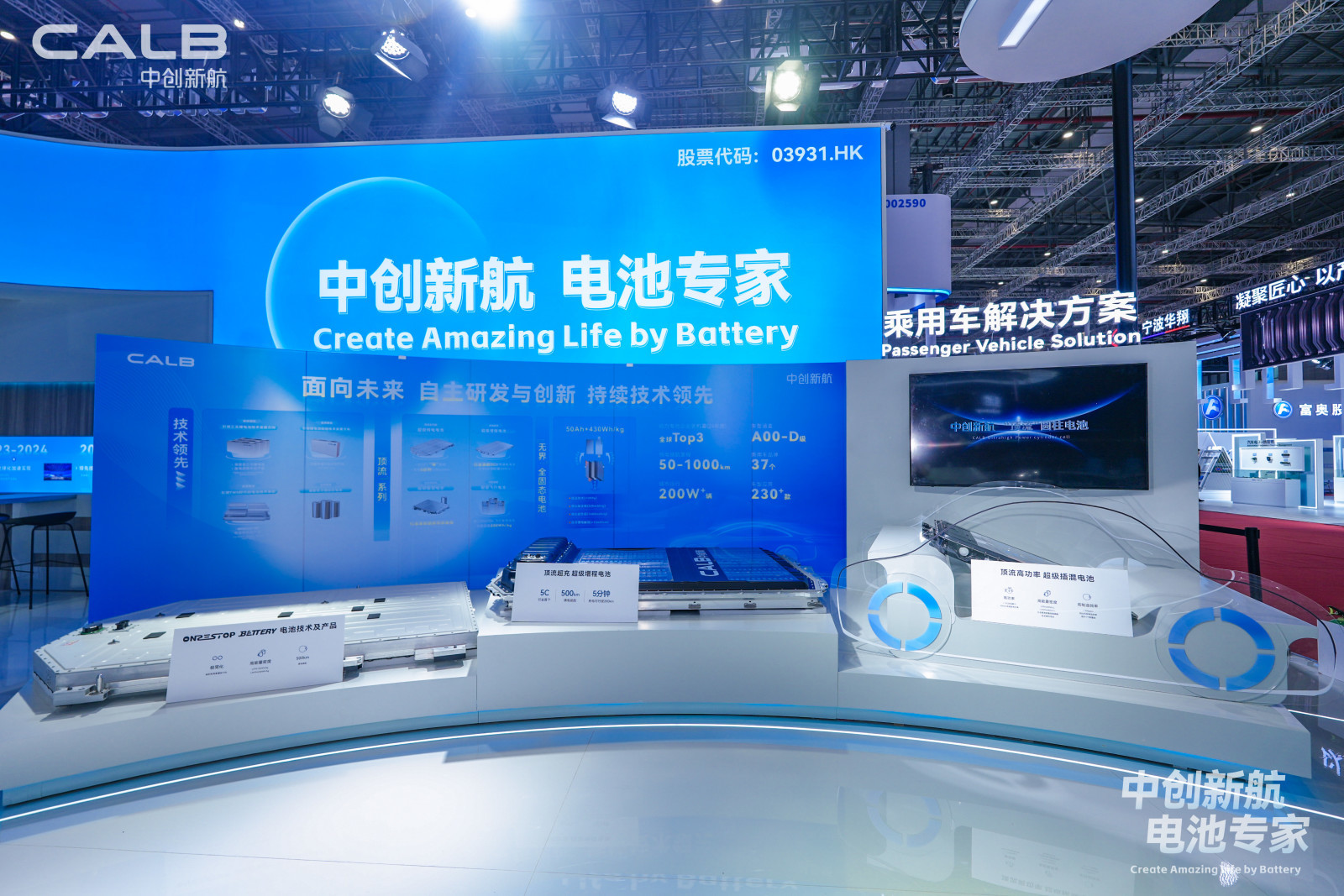 CALB's UP Batteries Power New Vehicles Debuting at Auto Shanghai