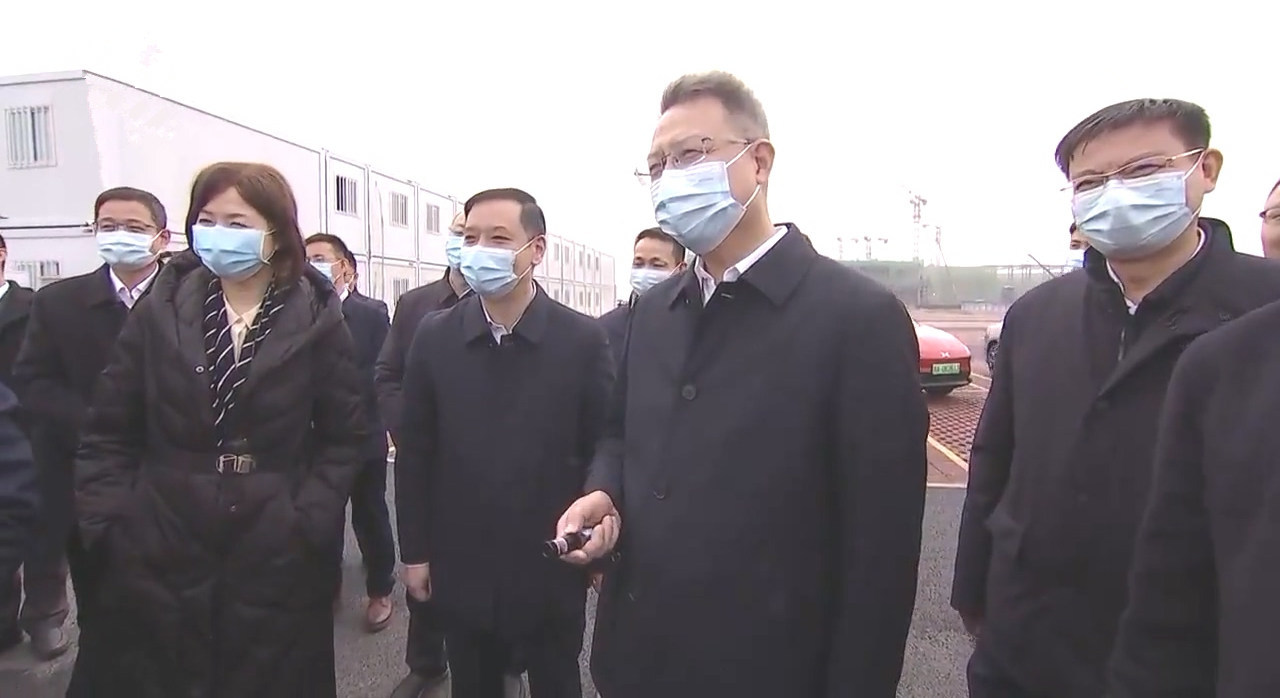 湖北省委常委、武汉市委书记郭元强莅临中创新航武汉项目调研