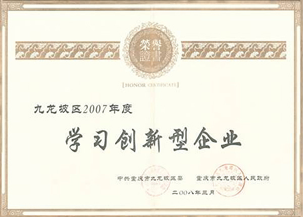 2007學(xué)習(xí)創(chuàng)新型企業(yè)