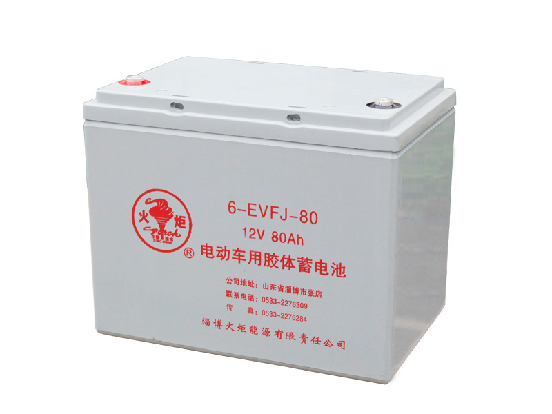 6-EVFJ-80 電動(dòng)車(chē)用膠體蓄電池