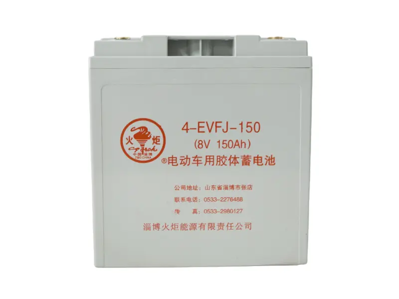 4-EVFJ-150 电动车用胶体蓄电池
