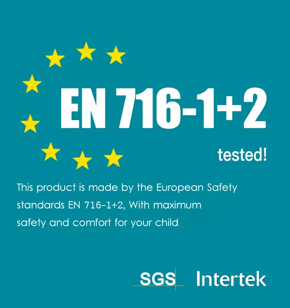 EN 716-1/2:2017+A1: 2017 Furniture – Children’s cots and folding cots for domestic use
