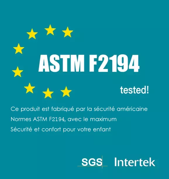 ASTM F2194-22 : Spécification de Sécurité des Consommateurs pour les Berceaux/Parcs de Jeux de Taille Non Complète