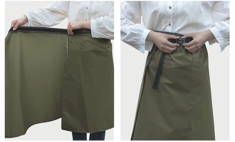 windproof Elbow Knee Poncho