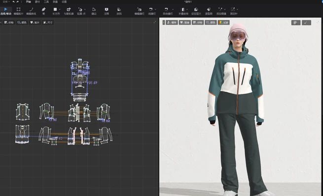 Raincoat Jacket 3D Design