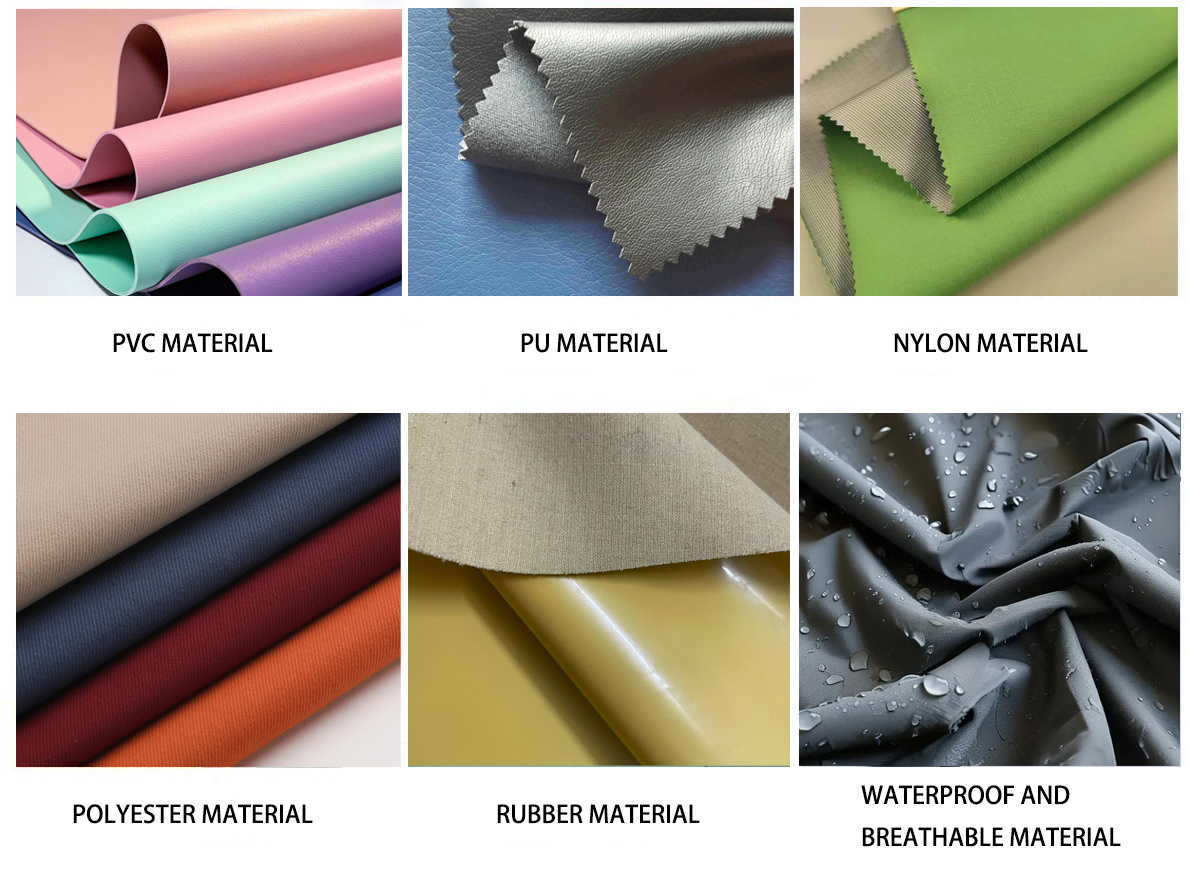 raincoat material fabric made of