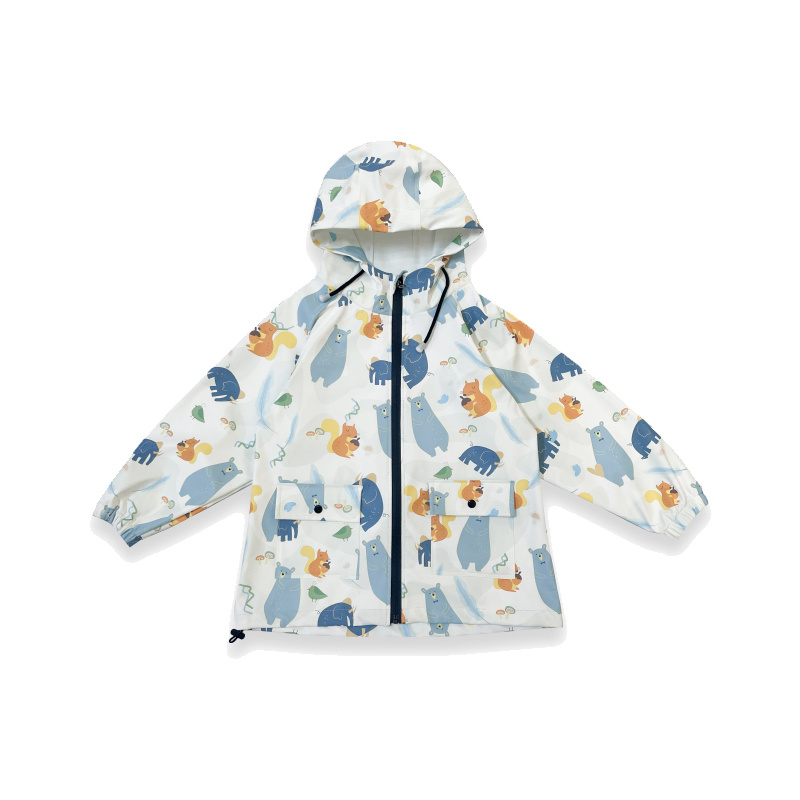  Chaqueta de lluvia PU 