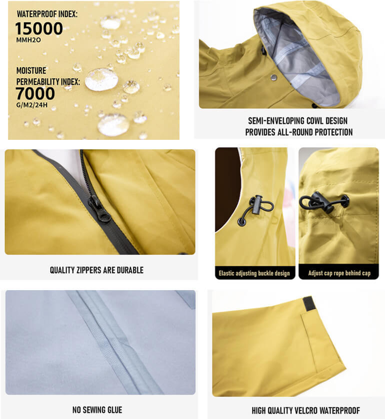 Waterproof windbreaker jacket manufacturer