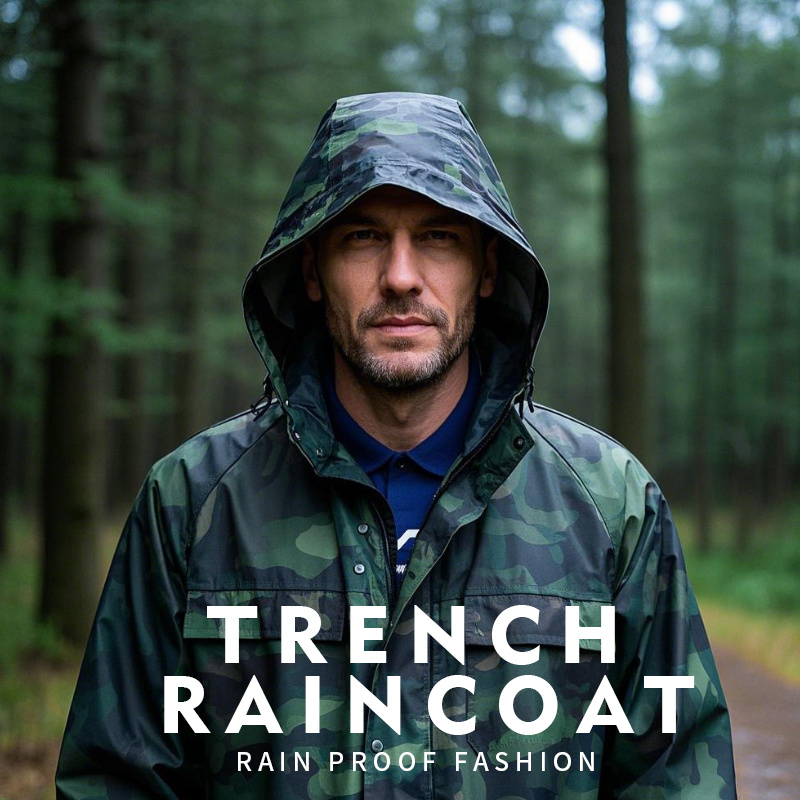  impermeable para hombre y pantalones 