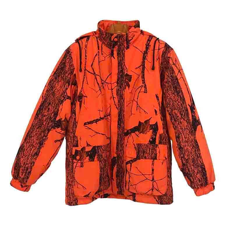 Chaqueta de Caza de Ciervo Naranja de Alto Rendimiento - Ropa Impermeable de Alta Resistencia SZL020