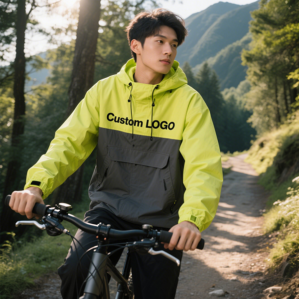  210T reißfeste Nylon-Radjacke 