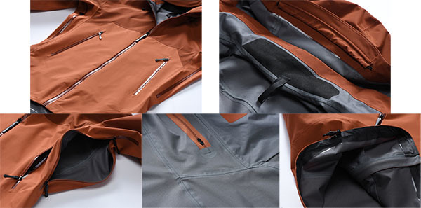 Raincoat Jacket functional requirements
