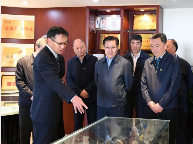 全国人大常委会副委员长王东明莅临9001cc官网调研
