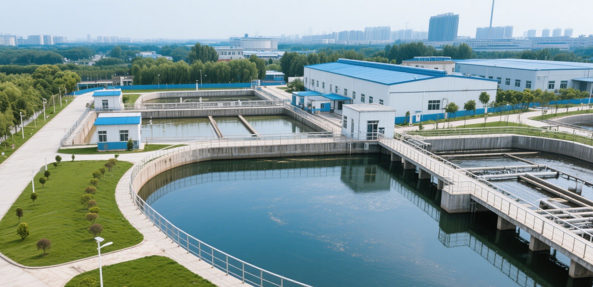 Urban sewage treatment plant Urban sewage treatment plant