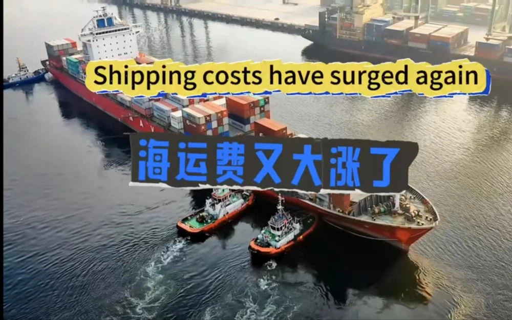 Sea Shipping Costs Have Surged Again