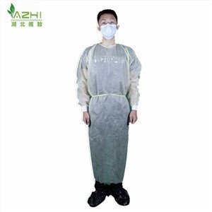 Disposable Gown with Knitted Cuff