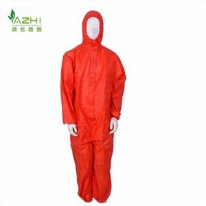 Red Disposable Coverall