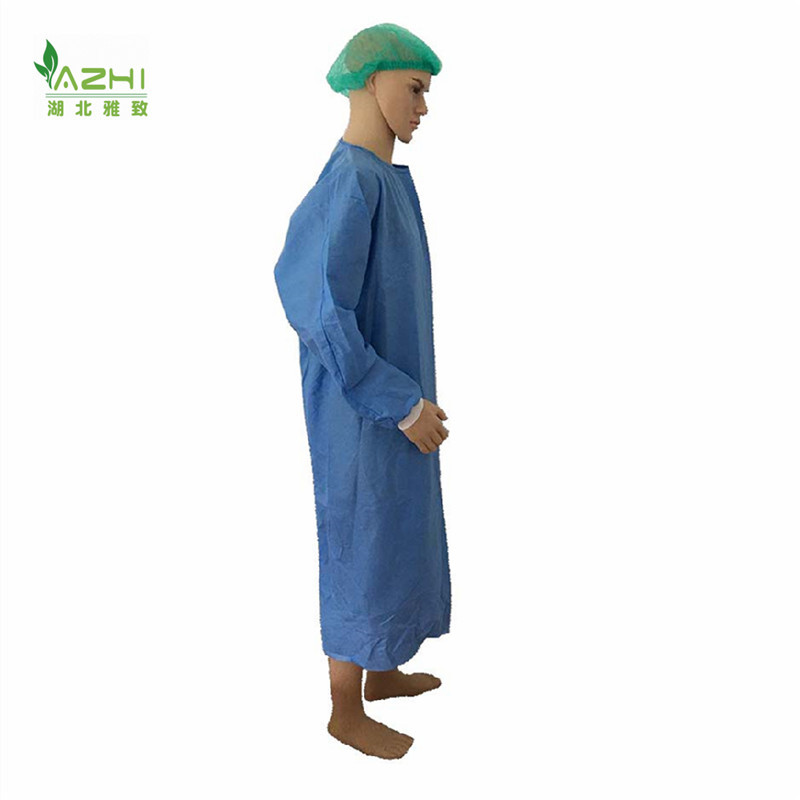 Disposable medical clothes white protective clothing surgical isolation gowns