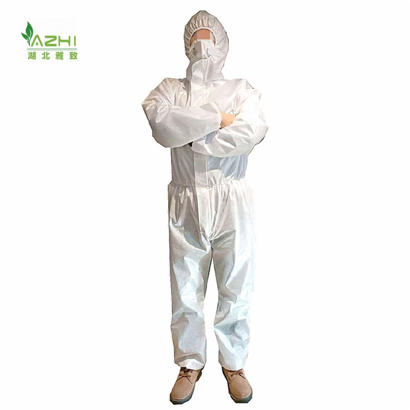 Factory supplier disposable protective suit coverall clothes