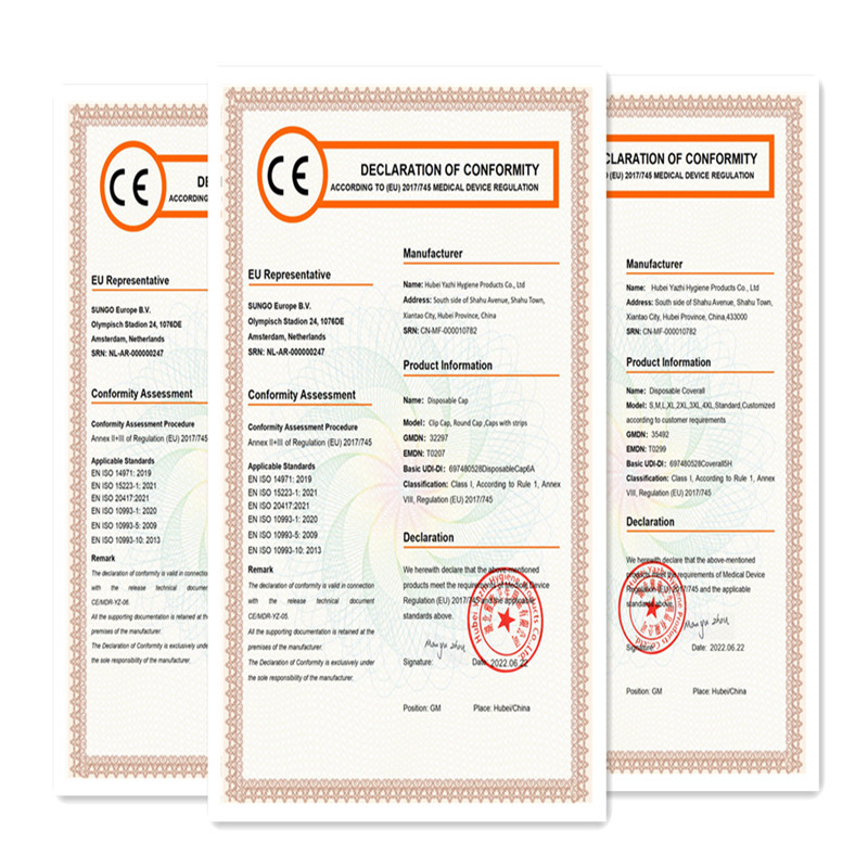 DOC of Disposable Cap_