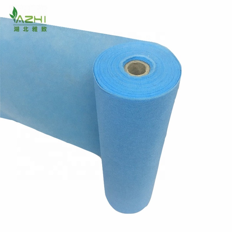 Cheap Price Disposable Bed Sheet Rolls PP Perforated Nonwoven Spa Sheet Roll Colorful