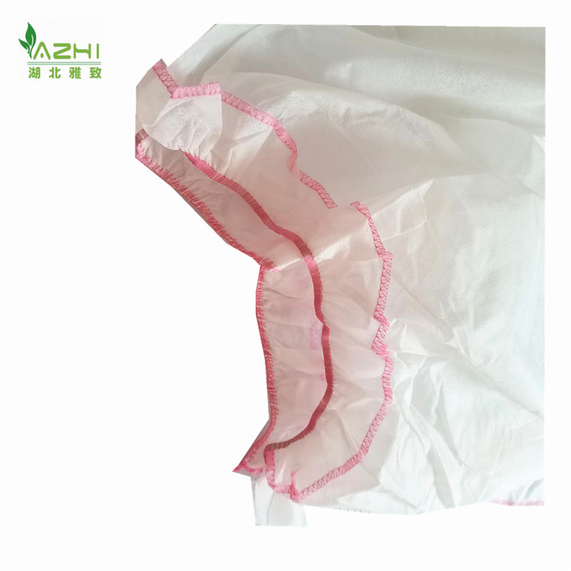 Disposable PP Non woven bath robe Spa white  Bath Shower Cover Dressing Gown Spa Salon Massage Gown