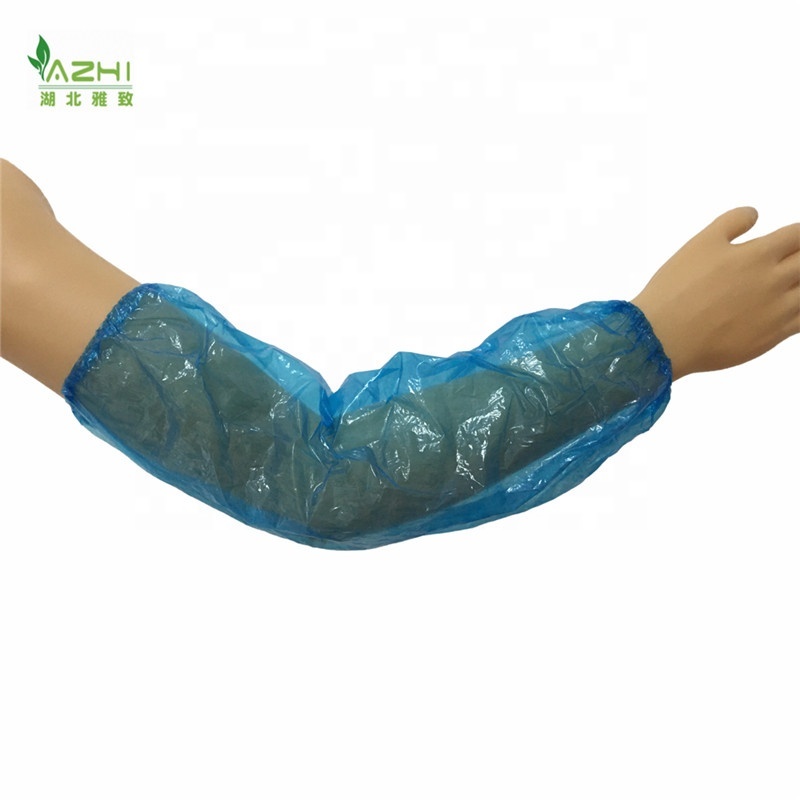 OEM single use sauna waterproof 20*40cm arm sleeve compression disposable chef arm socks sleeves cover