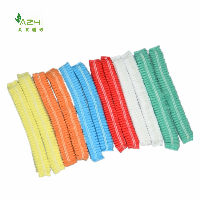 Factory wholesale colorful nonwoven Mob caps hairnets head cover