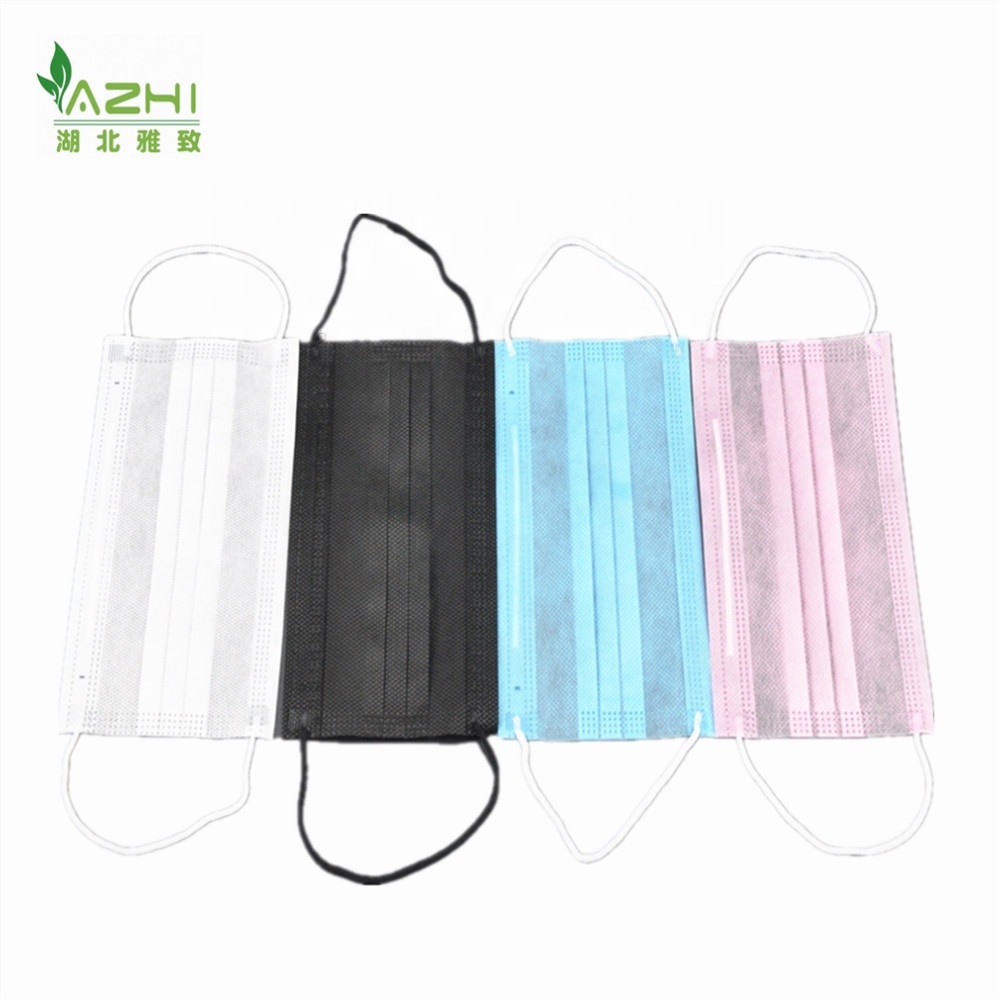 3 Ply Ear Loop Blue / White / Black Color ffp2 medical mask Disposable face mask