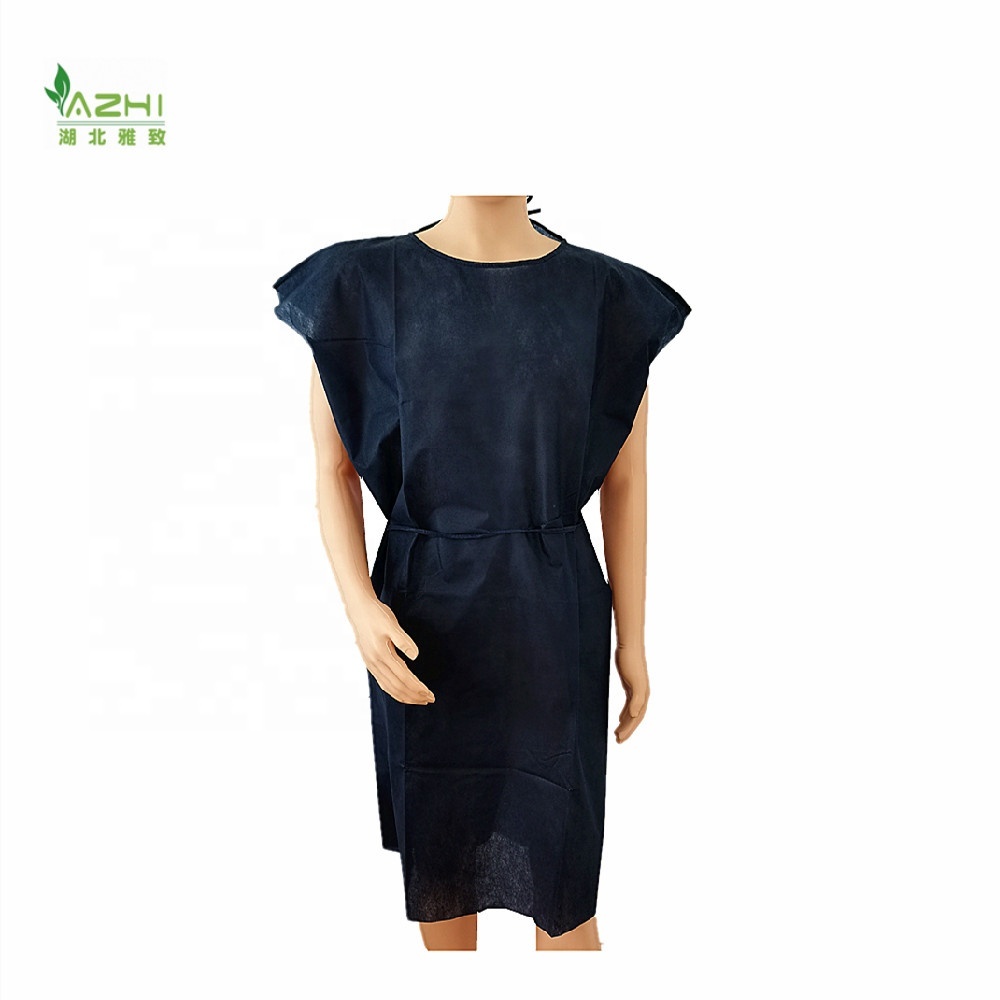 Disposable non woven patient gowns uniform in hospital