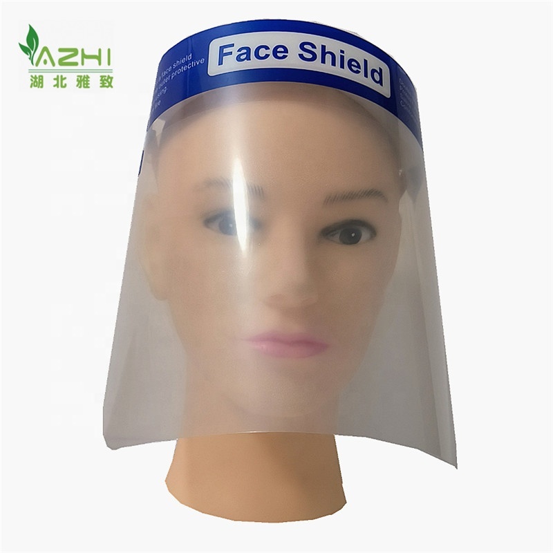 Disposable Protective Anti-splash Fog PET HD Face Shield