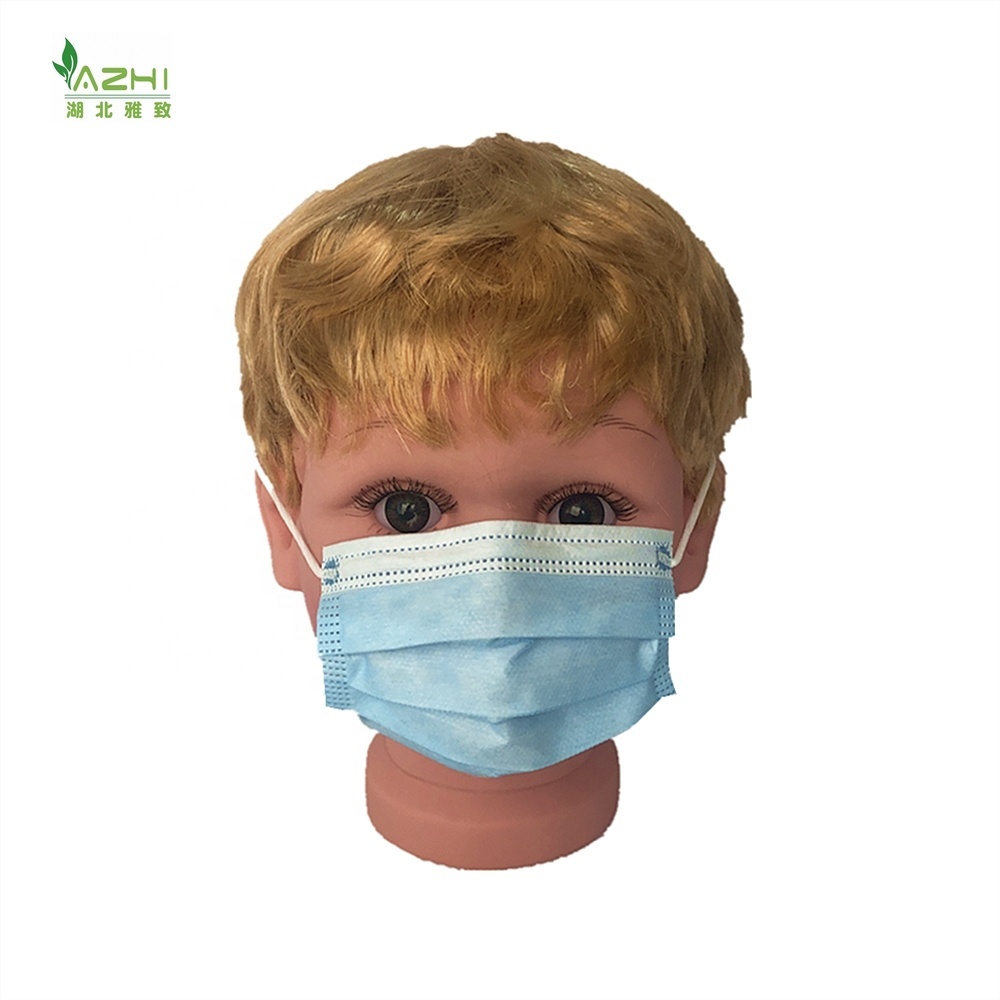 Disposable face mask 3-layers face mask for kids earloop