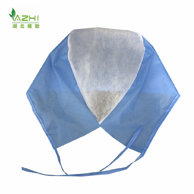 Supplier Disposable Surgeon Caps surgical hats PP doctor cap with Tie on