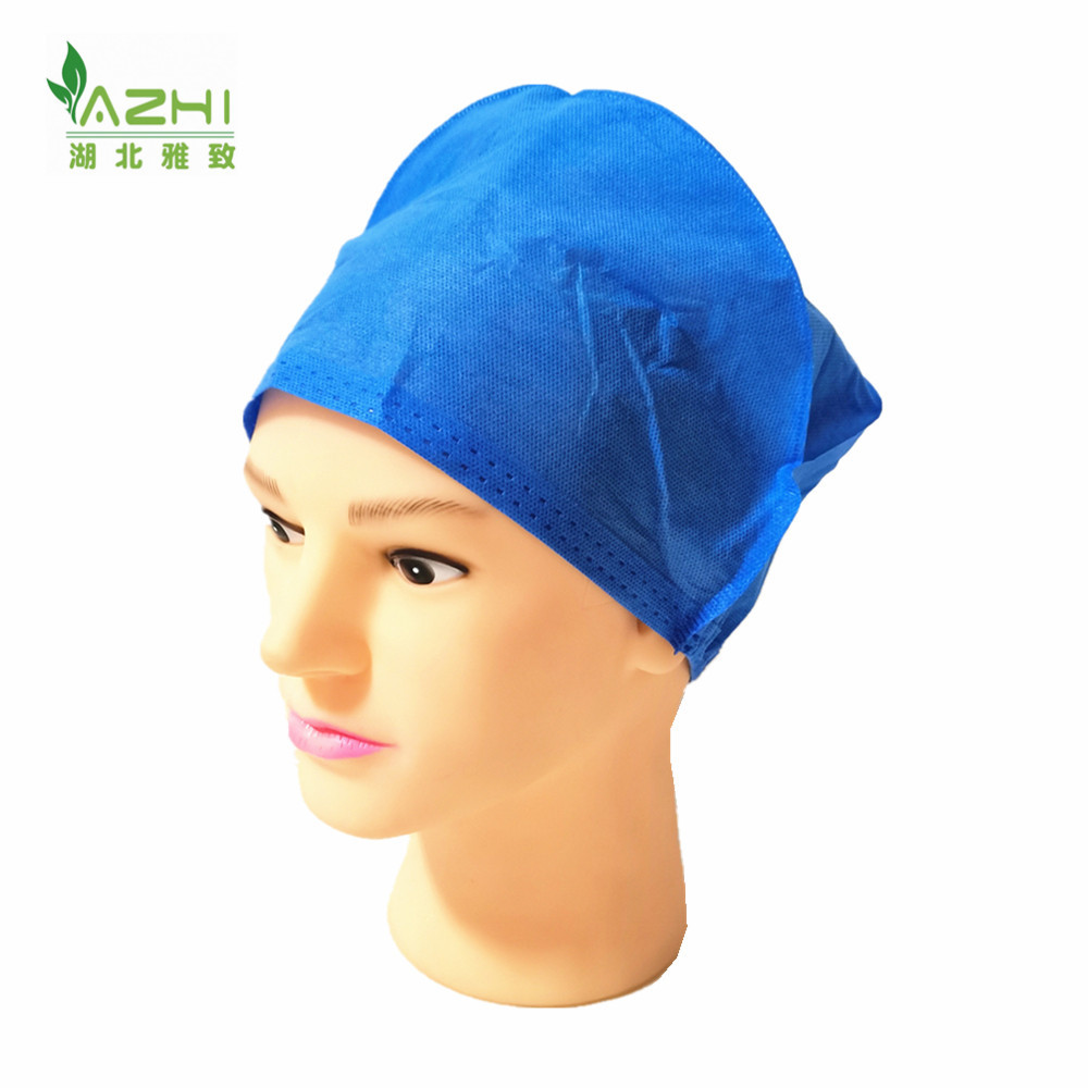 Disposable surgeon hair head cap Non Woven hat Medical Set