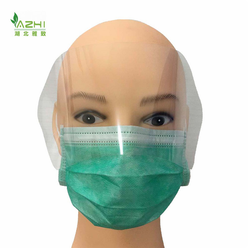 Kid face baby children head wearing double-sided anti fog protective face shield Screen Visor Goggle Face Mask with Glasses