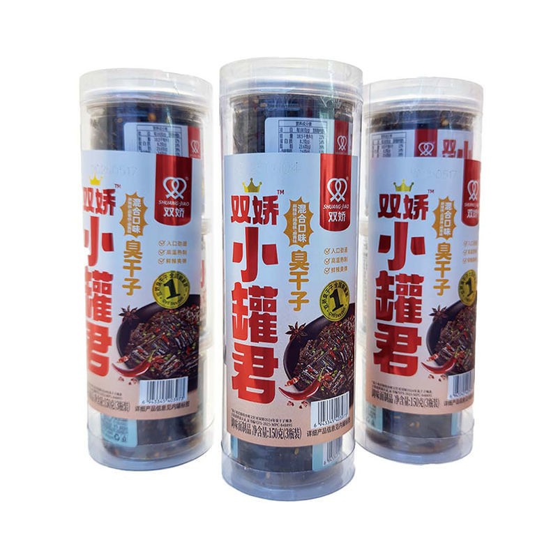 150g双娇小罐君筒装臭干子混装(3罐)