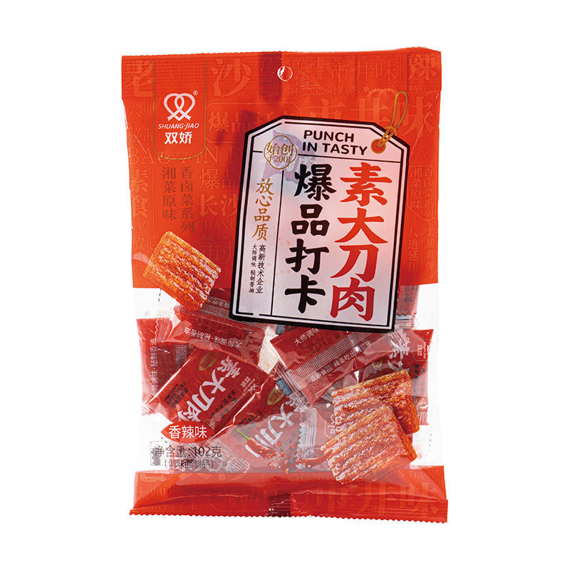 102g爆品打卡素大刀肉