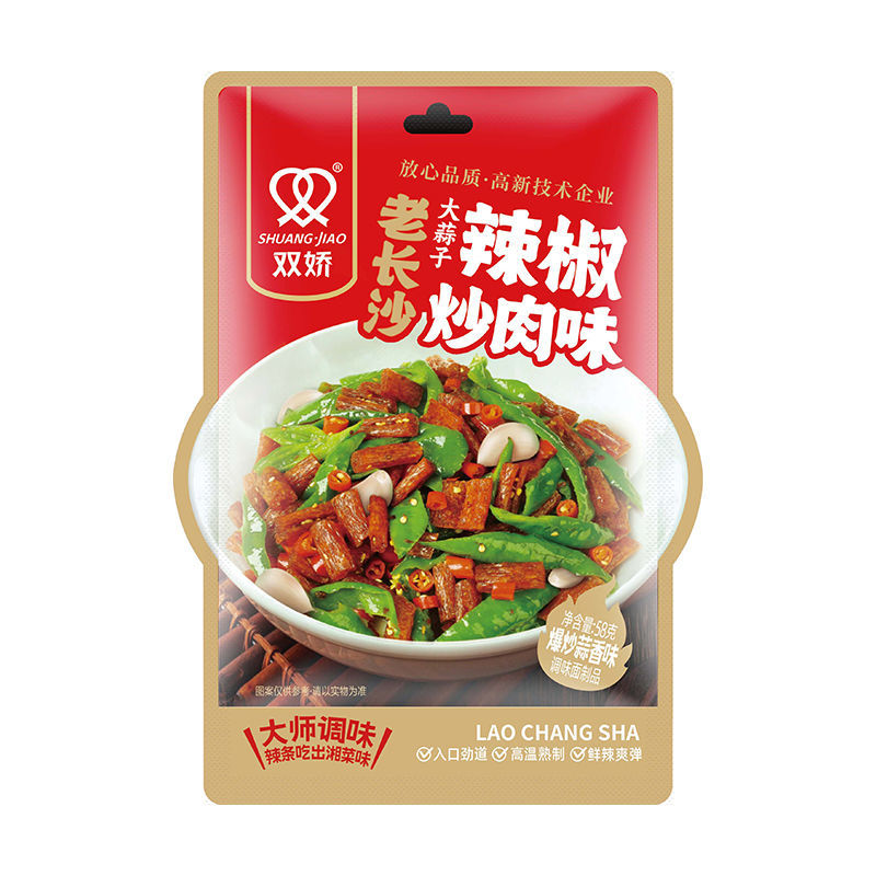 58g老长沙辣椒炒肉爆炒蒜香味