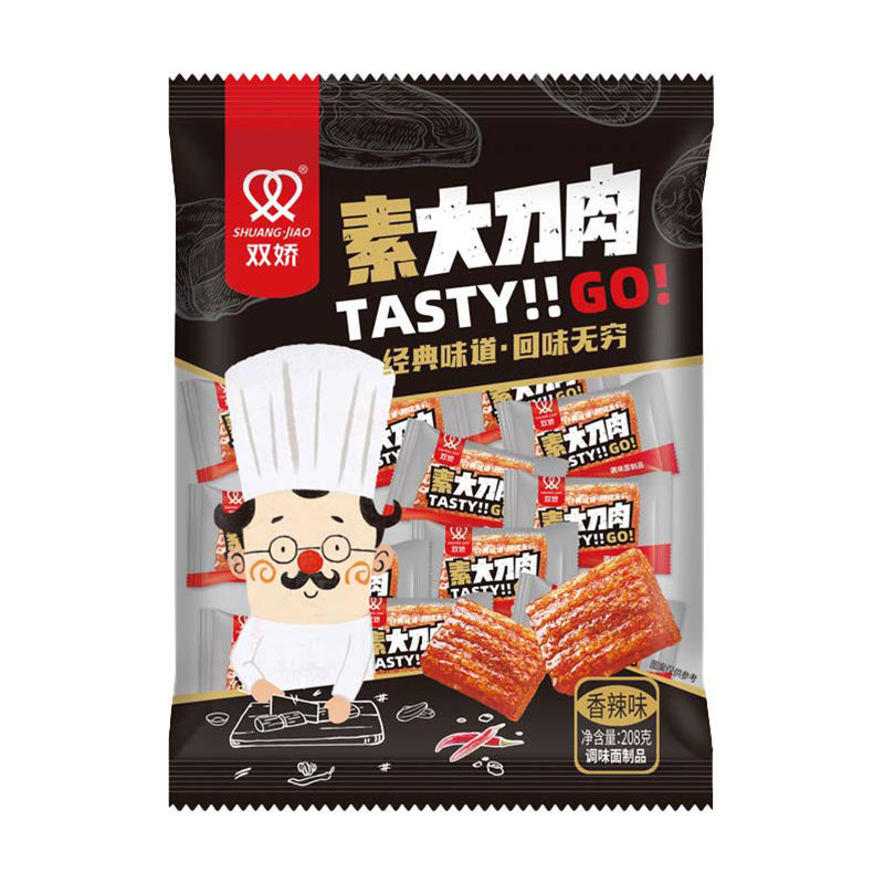 208g双娇素大刀肉香辣味
