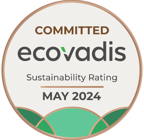 恭喜我司完成ECOVADIS认证并胸章。
